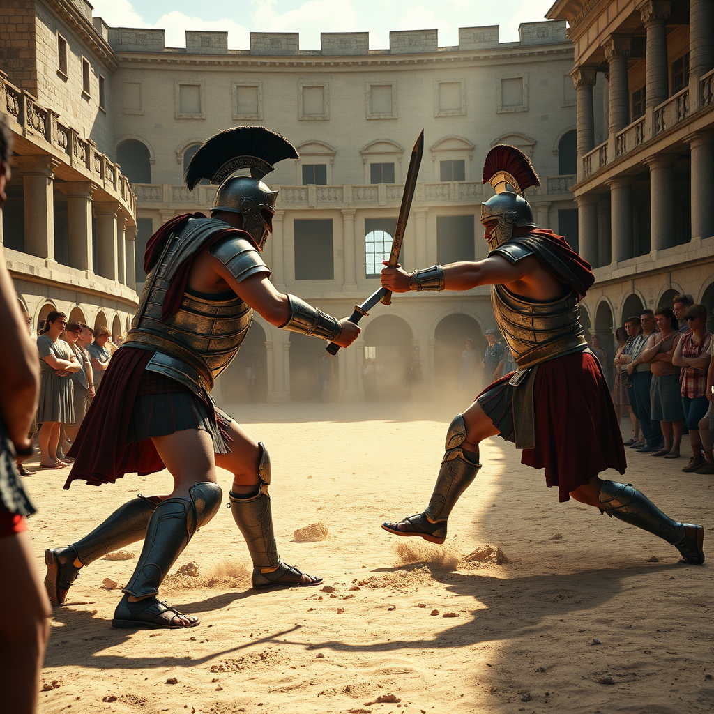 Roman gladiators ready for Bucks museum battle this May bank holiday